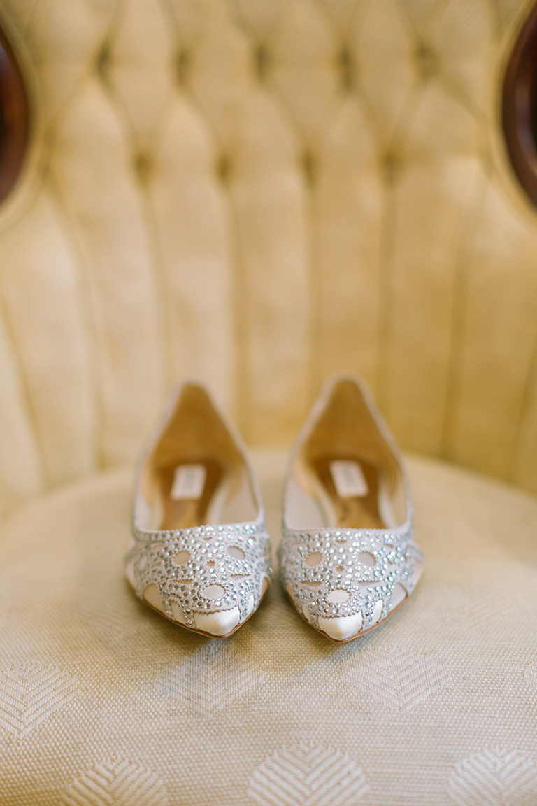 Jeweled Bridal Shoes