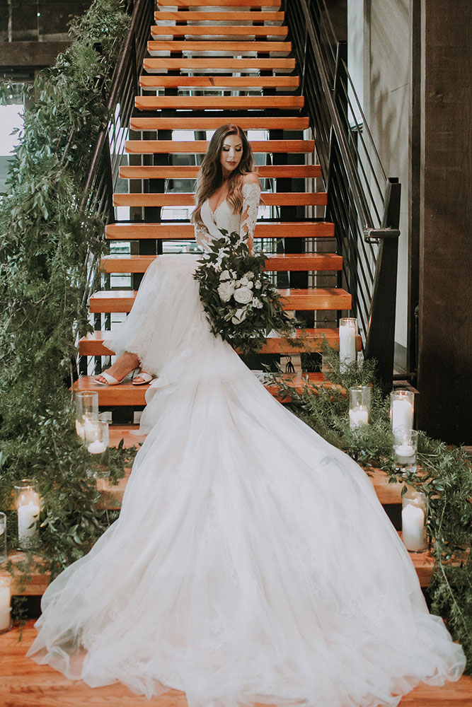 Alyssa and Her Romantic Southern Wedding Dress