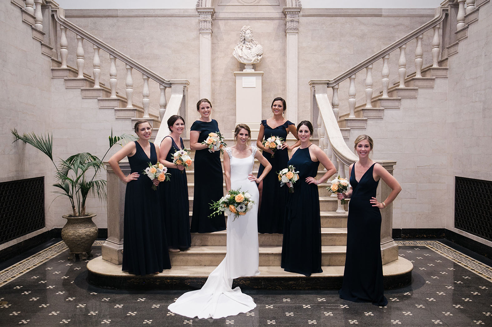 Becca and her Bridesmaids