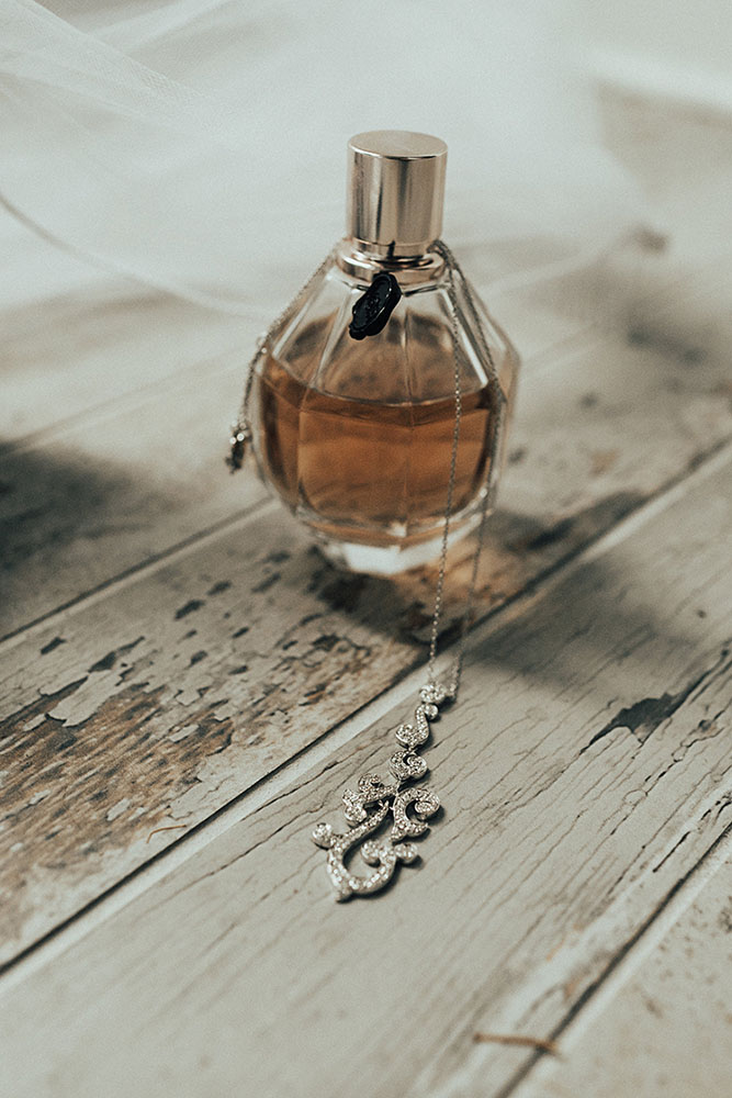 Chloe's Perfume and Diamond Necklace