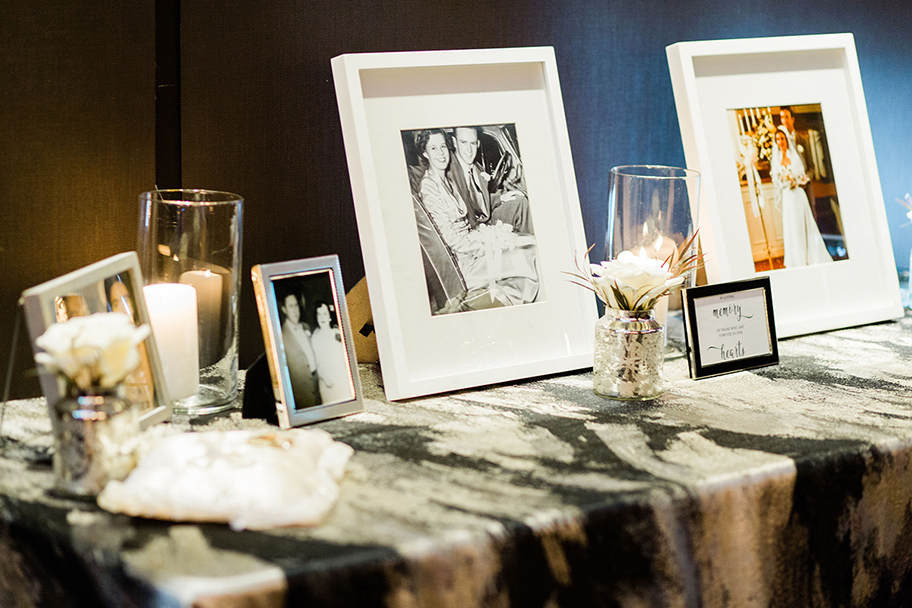 Stephanie and Drew's Remembrance Table