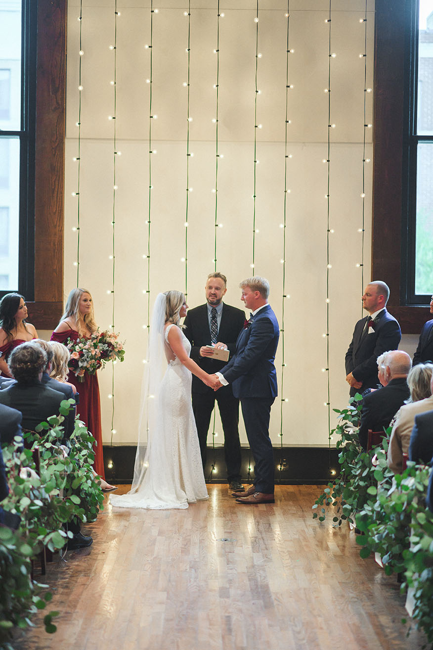 Fall Wedding Ceremony