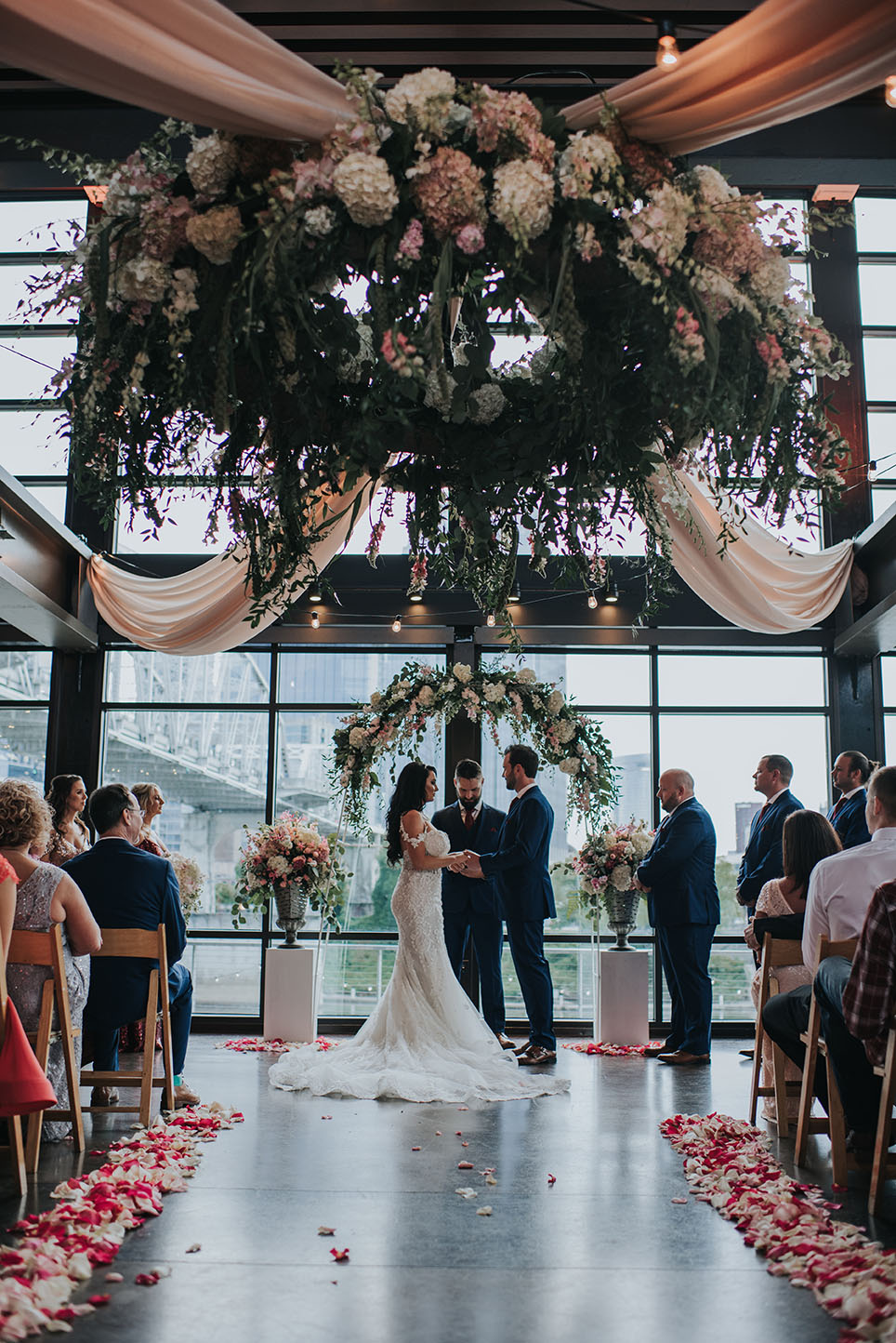 Romantic Blush Wedding Ceremony