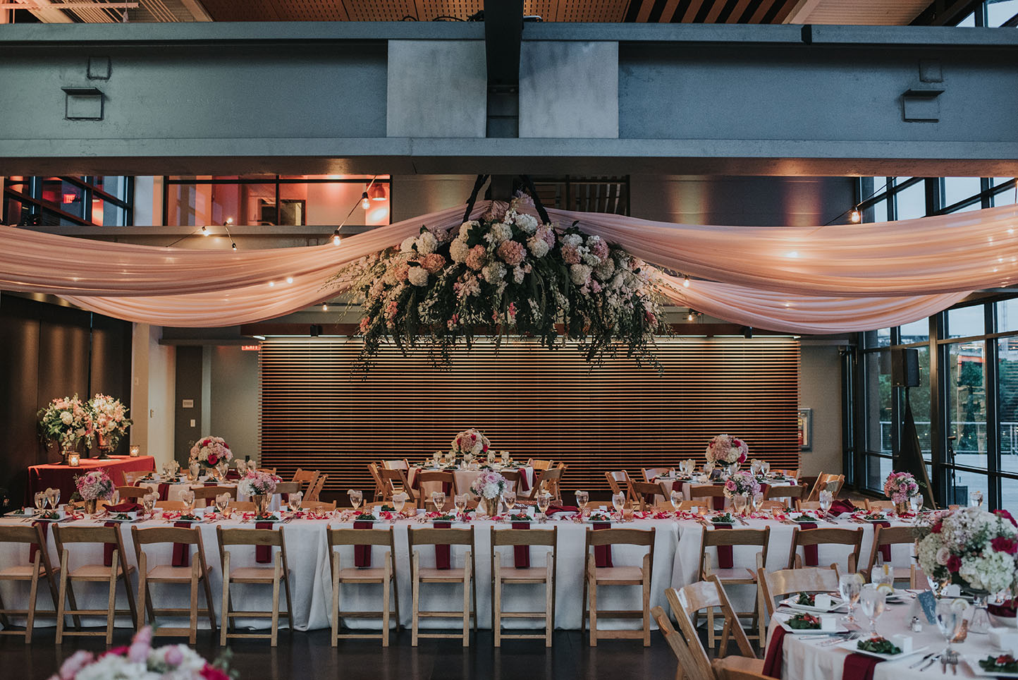 Romantic Wedding Head Table