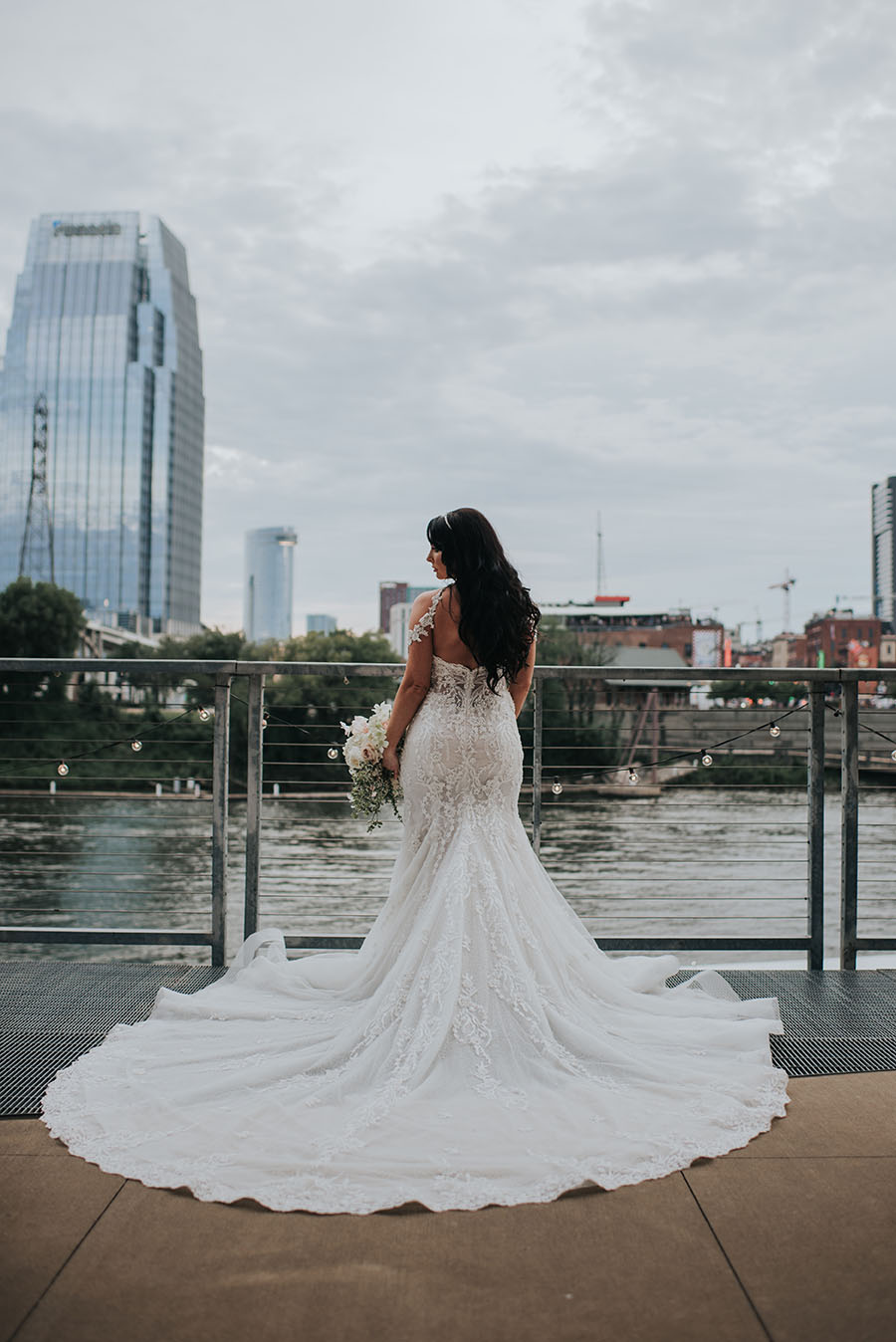 Ashley Standing on Riverfront