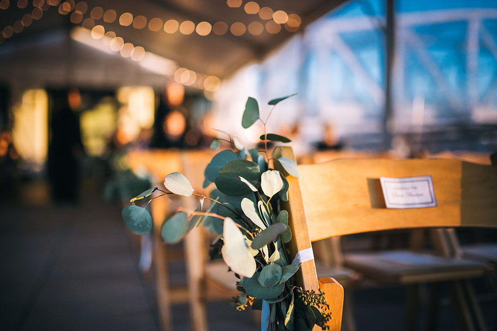 Greenery Natural Wedding Aisle Markers