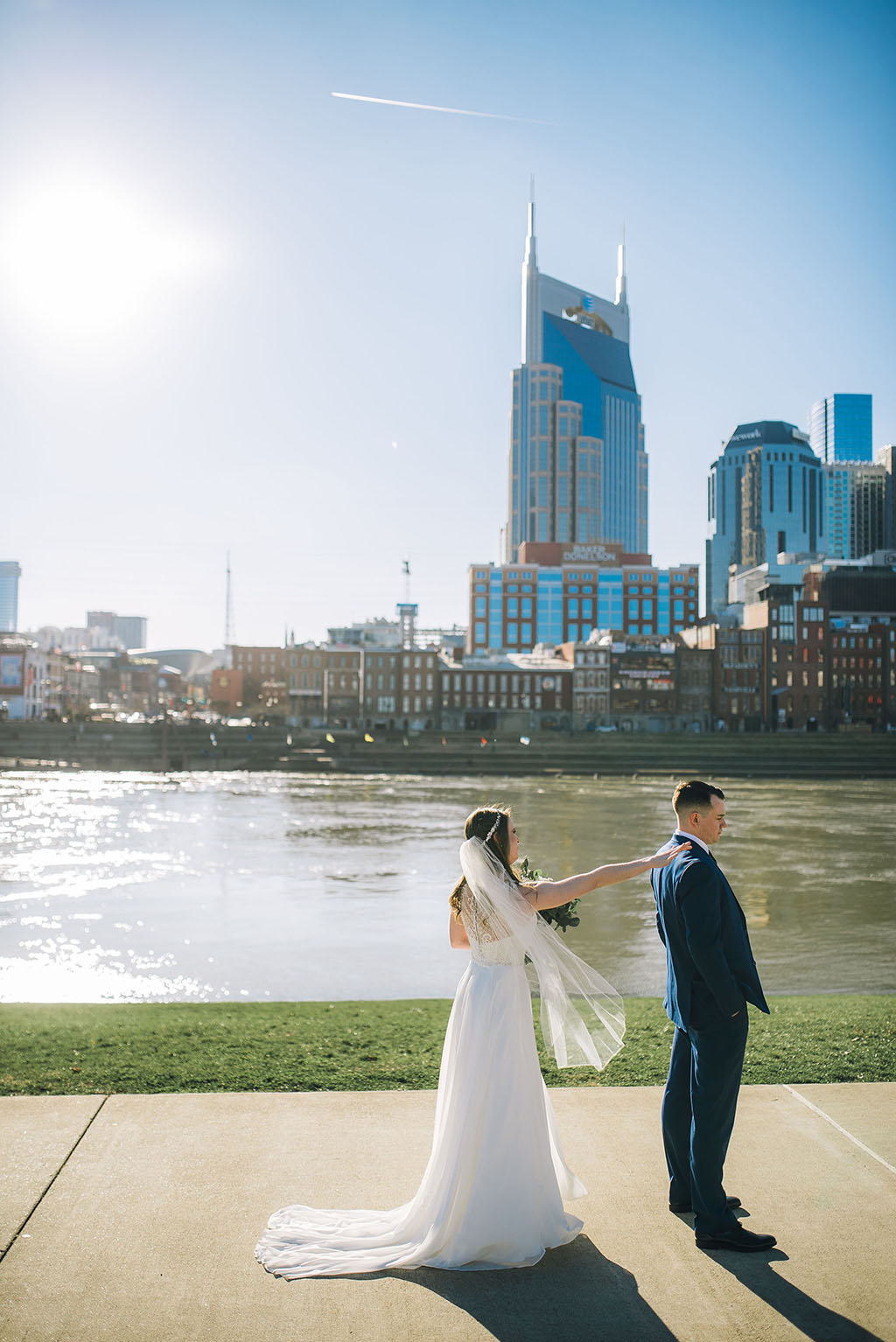 Danielle and Jordan's First Look