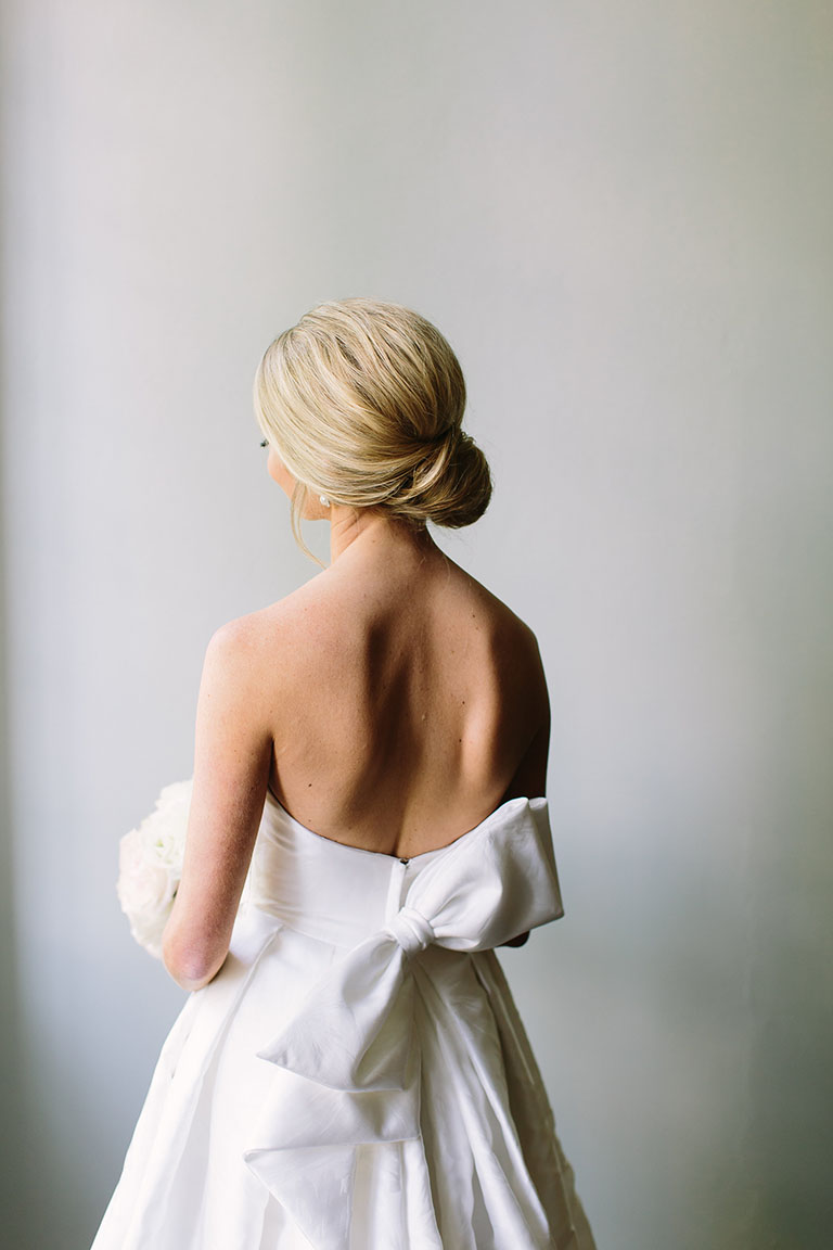 Back of Jane's Dress With Bow Detail