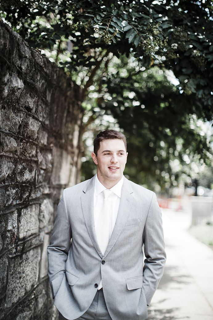 Ben Outside The Bell Tower