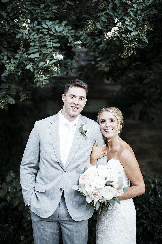 Jenna and Ben Outside The Bell Tower