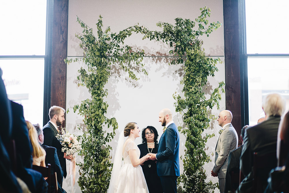 Greenery Boho Wedding Ceremony Arch