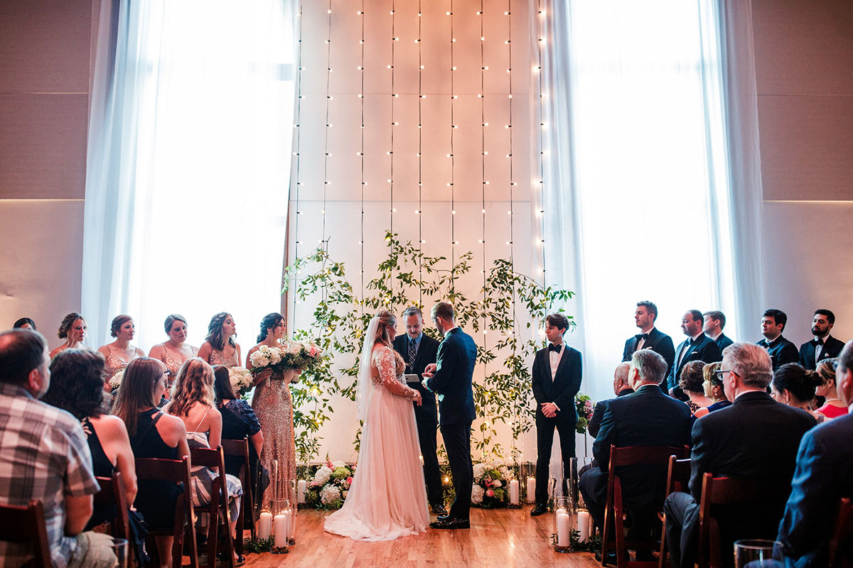 Bright Romantic Wedding Ceremony