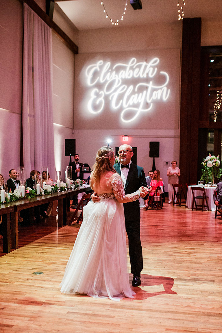 Lizzy and Clayton's Wedding Gobo