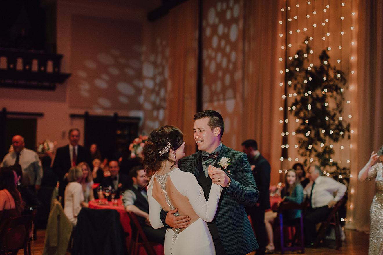 Meagan and Brian Dancing