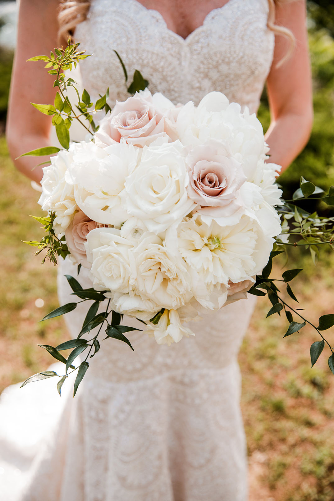 Megan's White & Blush Bouquet