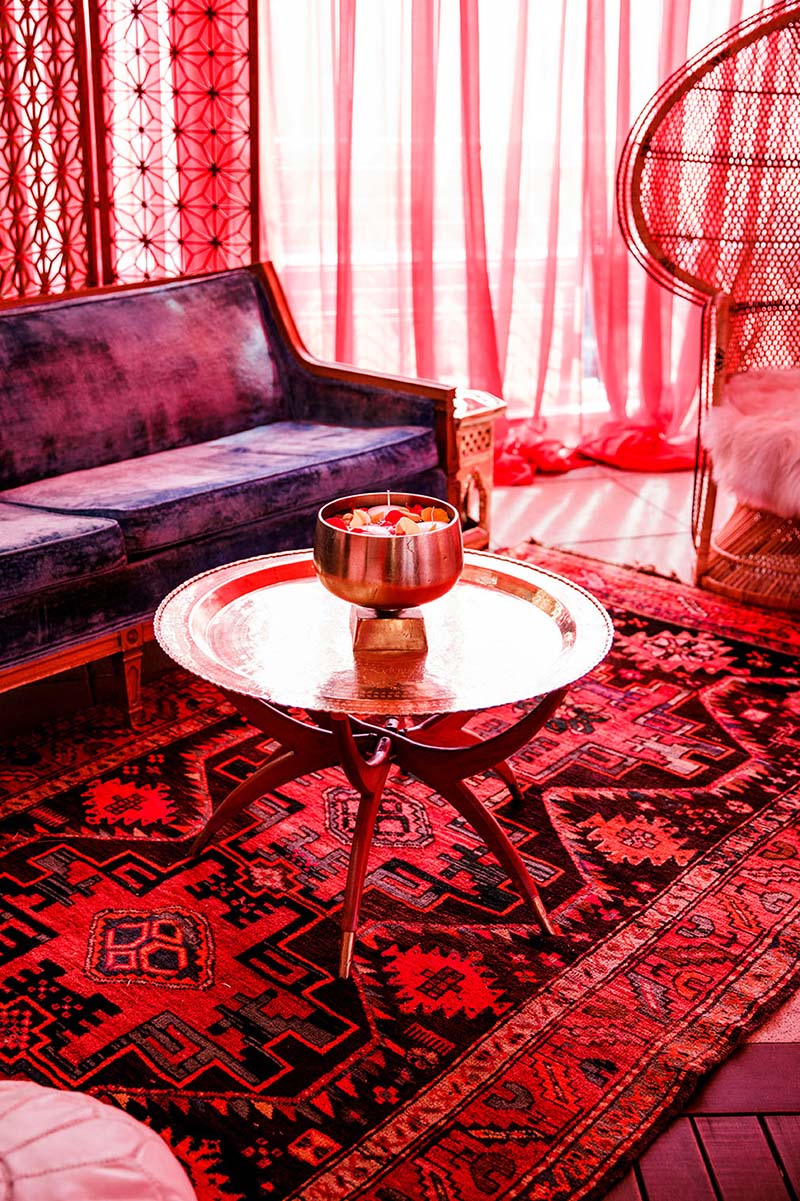 Moroccan Style Lounge Area