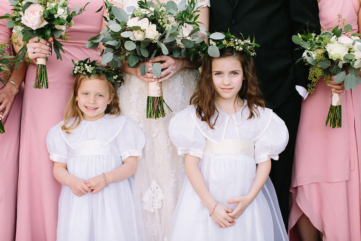 Classic Wedding Flower Girls