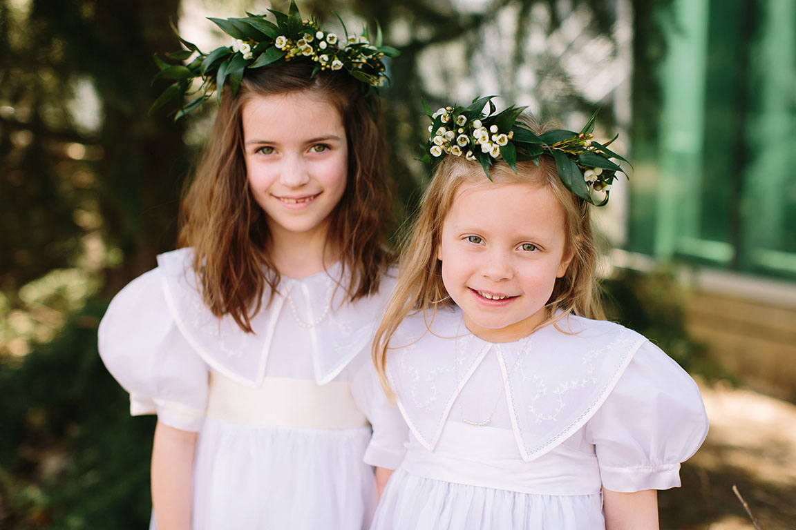 Classic Wedding Flower Girls