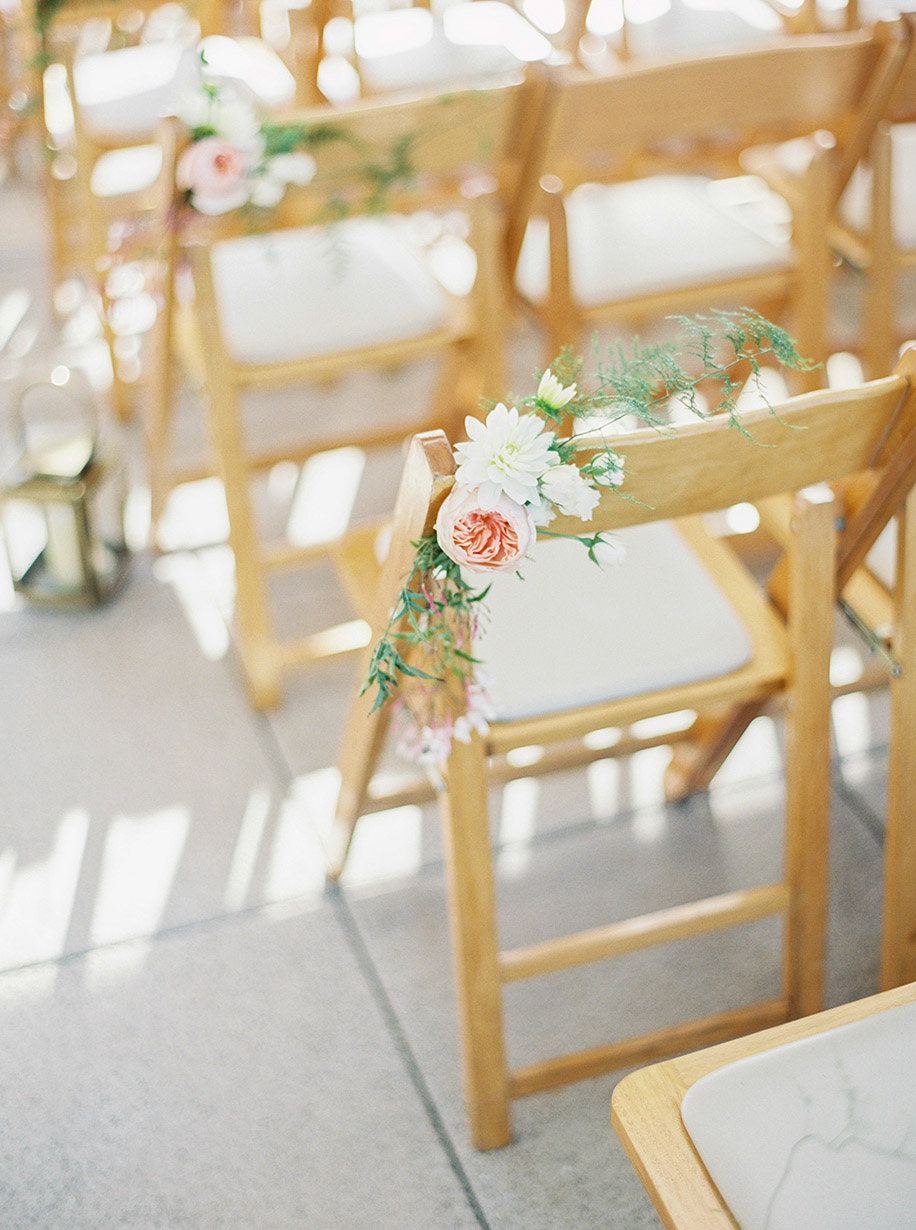 Natural Wedding Ceremony Seating