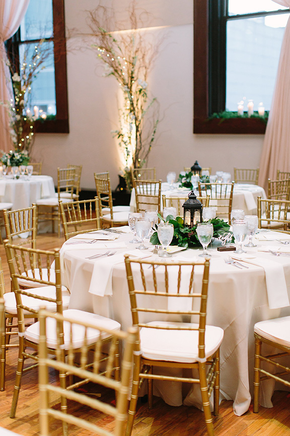 Chic Garden-Inspired Wedding Reception Table