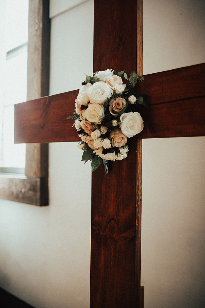 Ceremony Altar Wood Cross