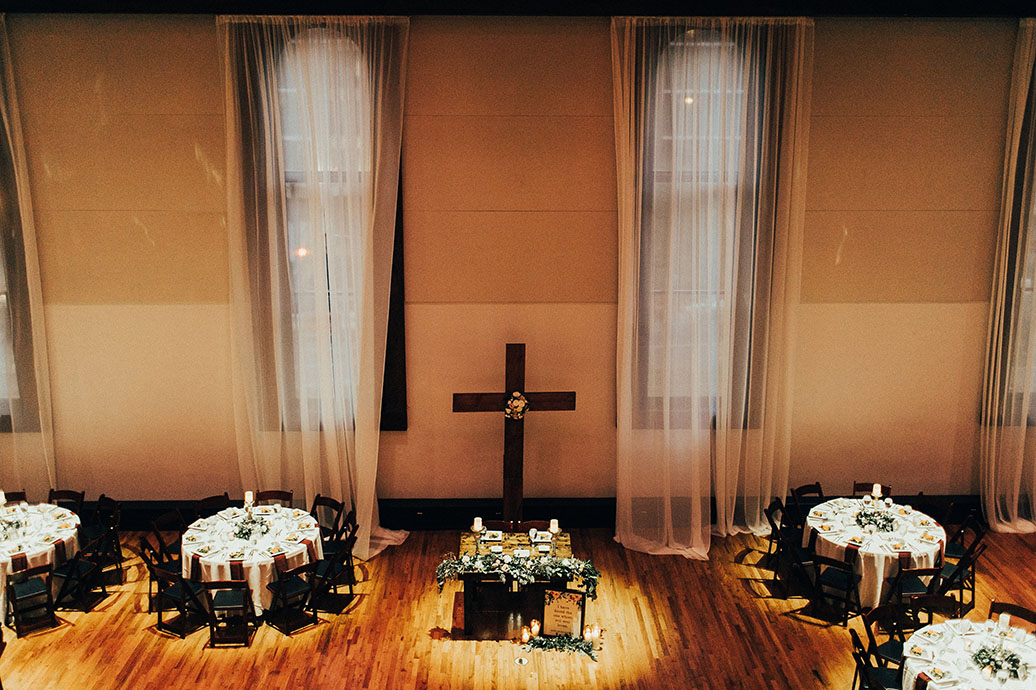 Dreamy, Spiritual Wedding Reception Setup