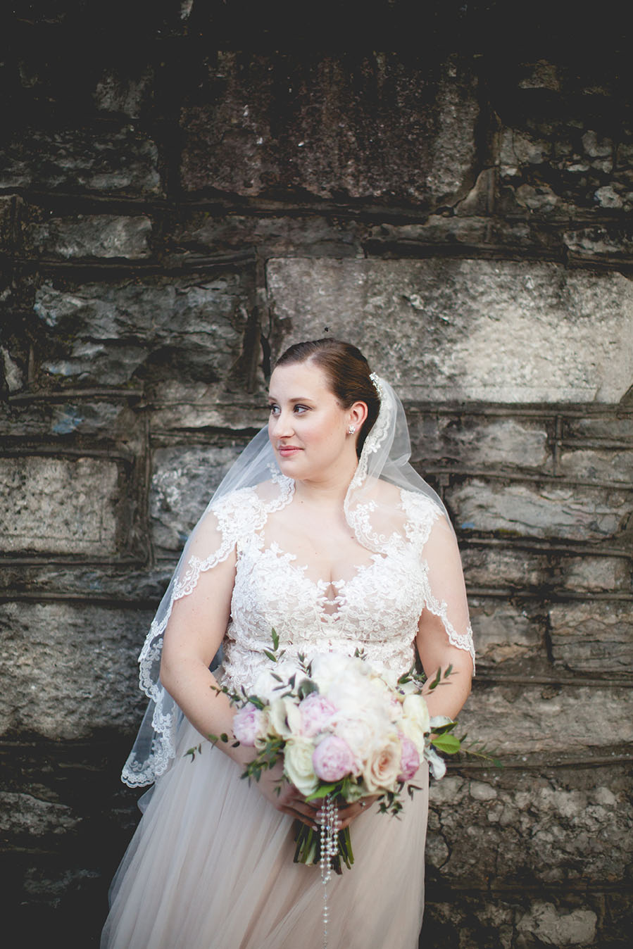 Suzanne on her Wedding Day