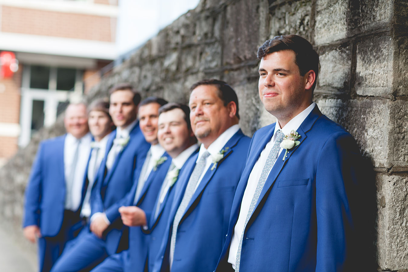 Heath with Groomsmen