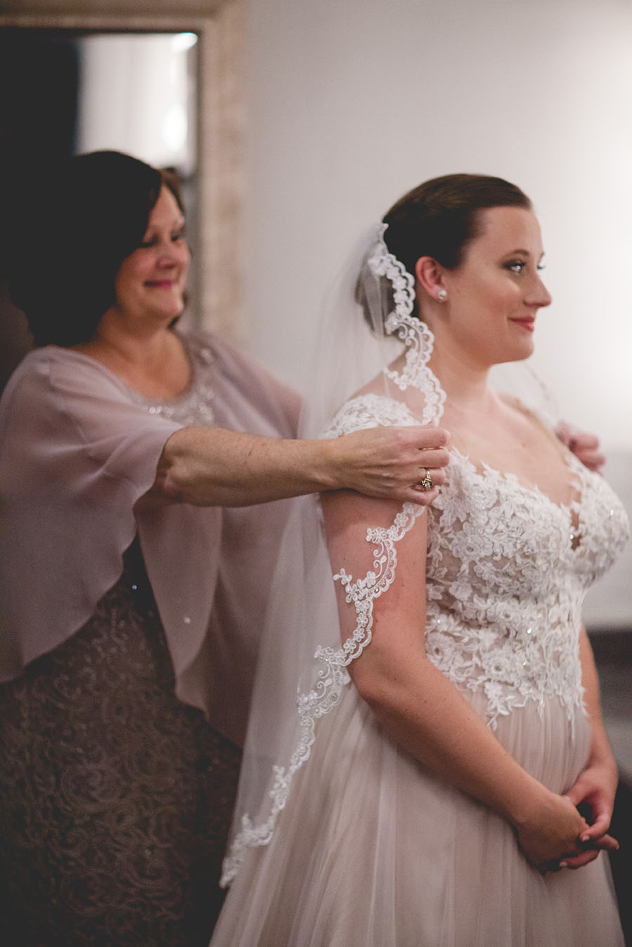 Suzanne Getting Ready with Mom