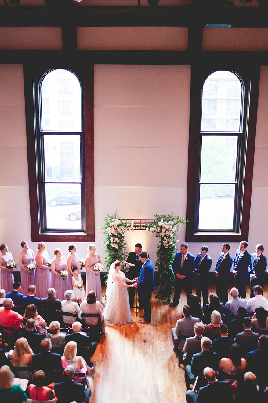 Suzanne and Heath's Spring Wedding Ceremony