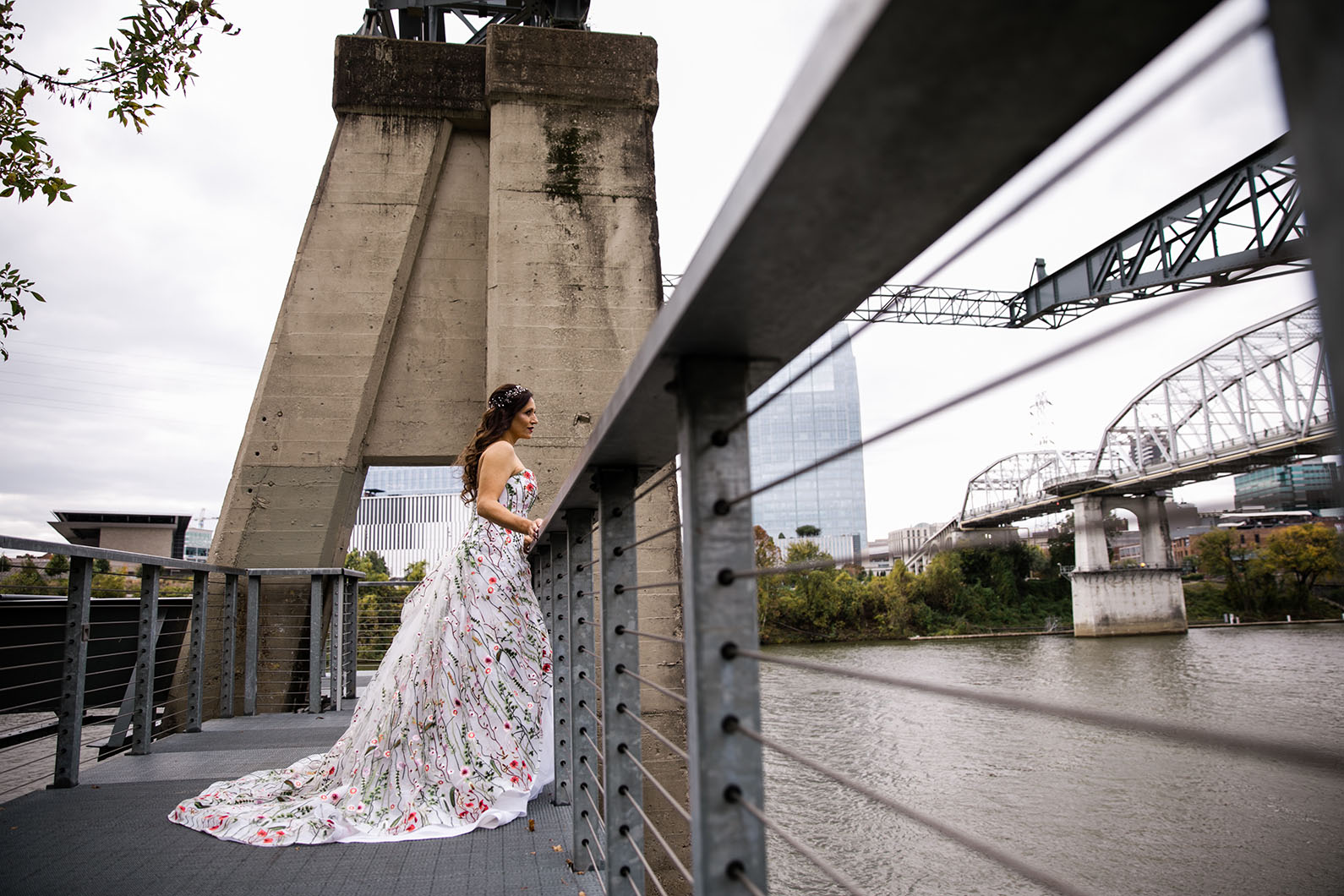 Tammy Overlooking Cumberland River