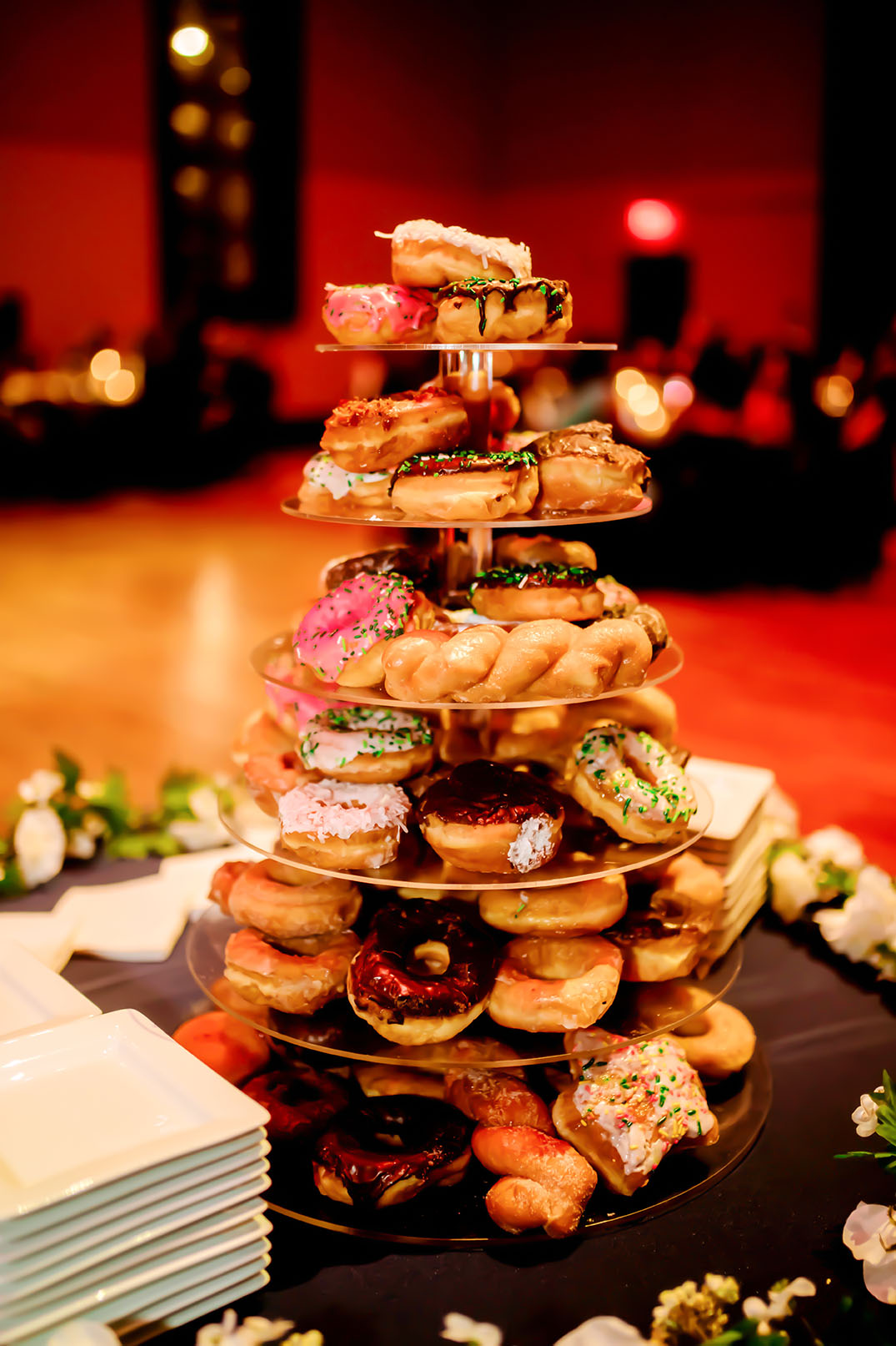 Donut Cake Tower