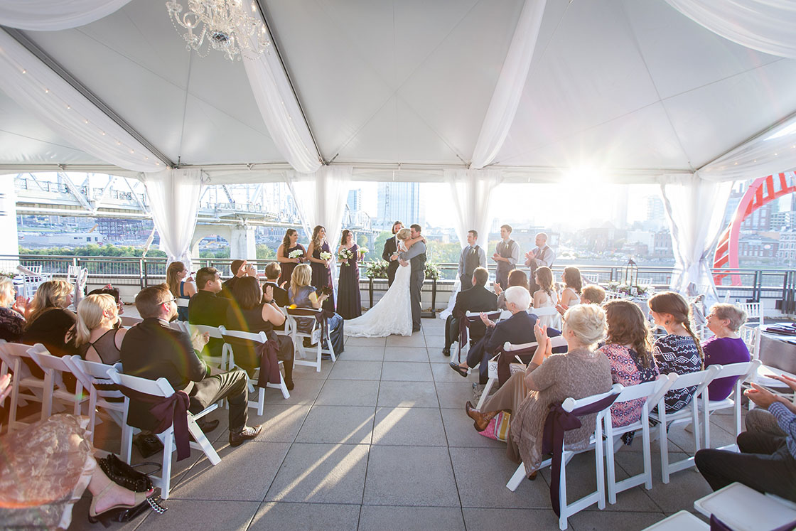 Rooftop Wedding Ceremony