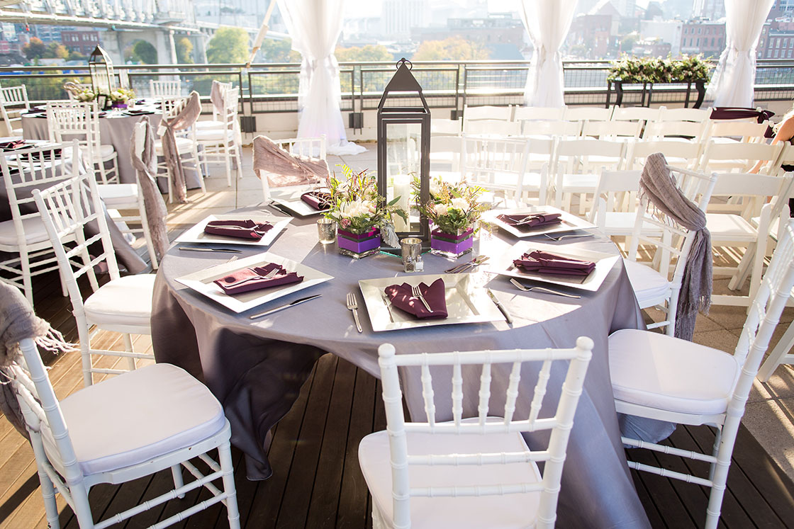 Charming Fall Wedding Reception Table