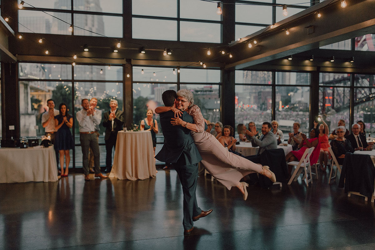 Nate and Mother Dancing