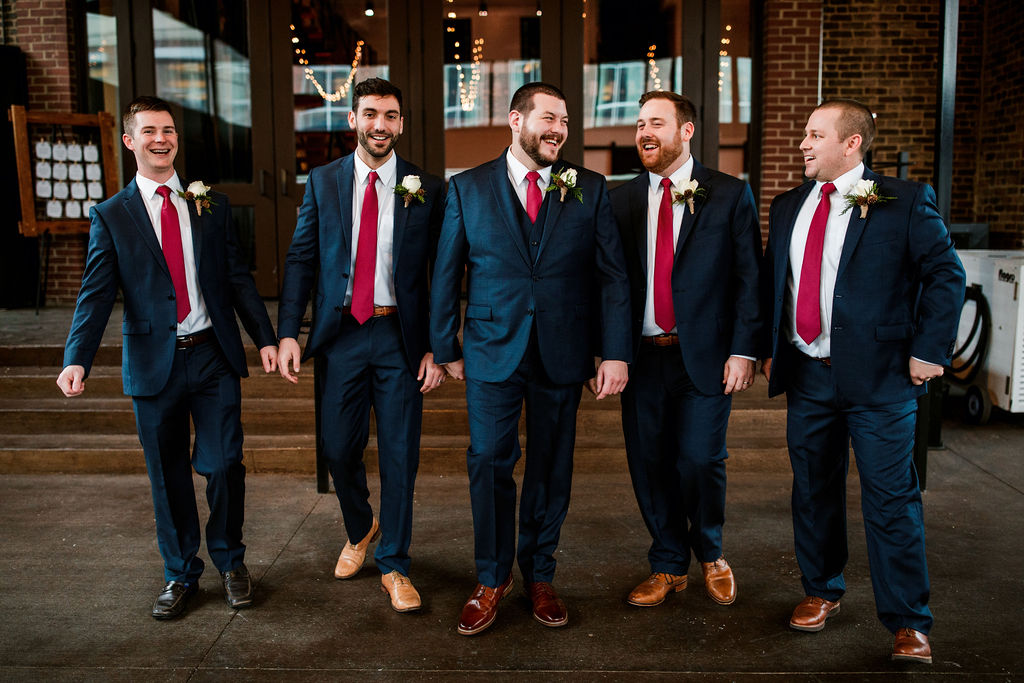 Alex and His Groomsmen