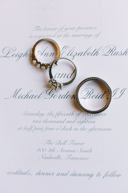 Leigh Ann and Michael's Wedding Rings