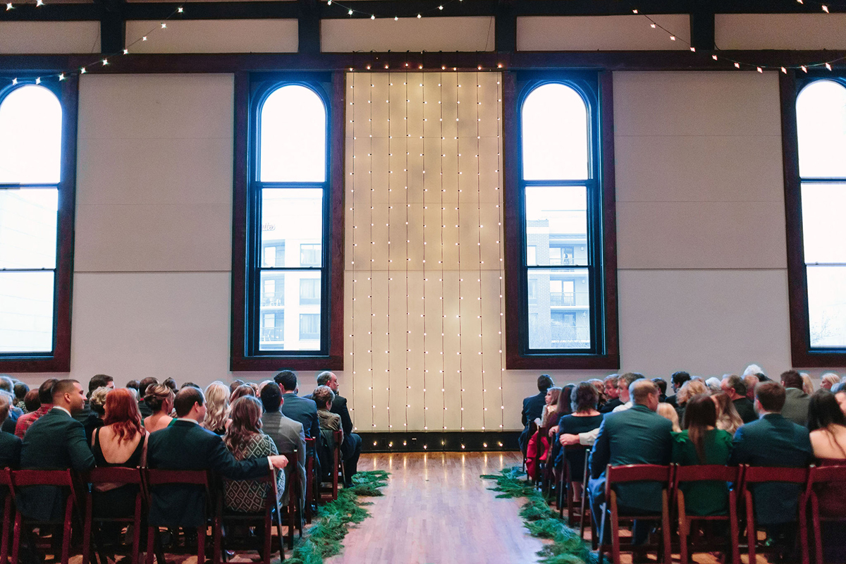 Leigh Ann and Michael's Cozy Christmas Wedding Ceremony