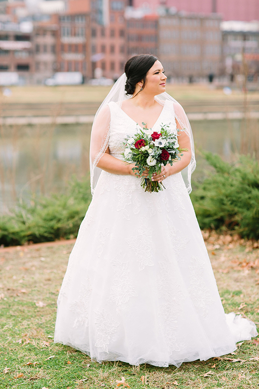 Leigh Ann on Her Wedding Day