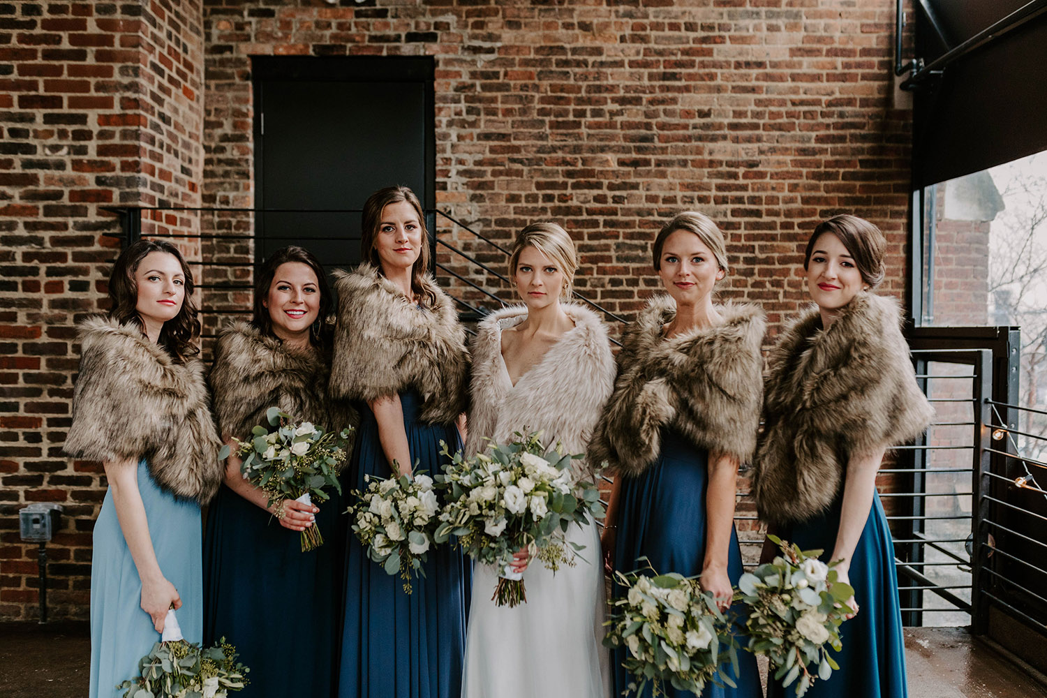 Bridesmaid Winter Wedding Style Ideas