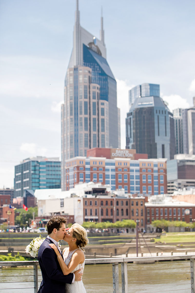 Rachel and Bryan at The Bridge Building