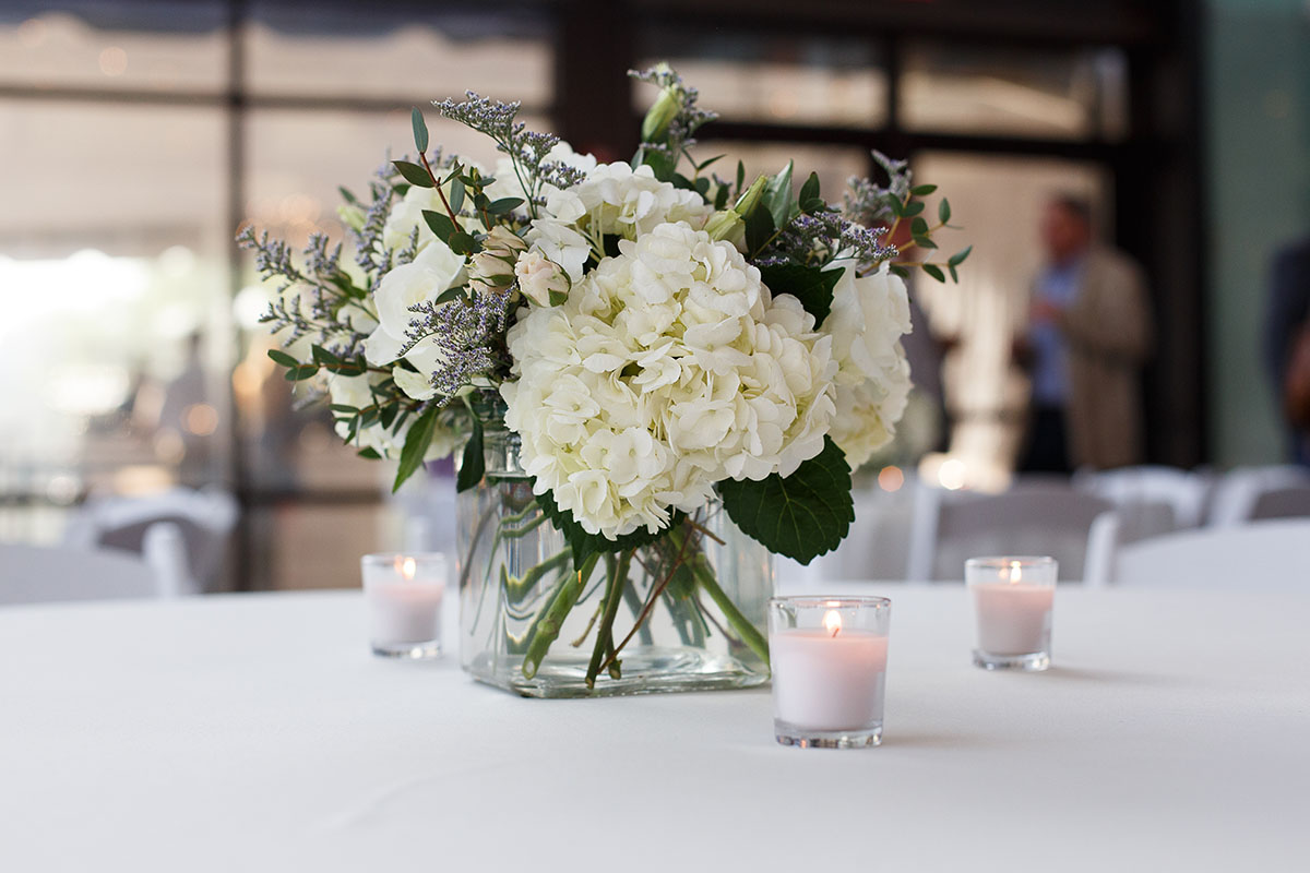 Spring Floral Centerpiece at Reception