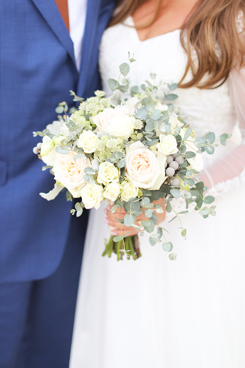 Robin's Elegant Winter Inspired Bouquet