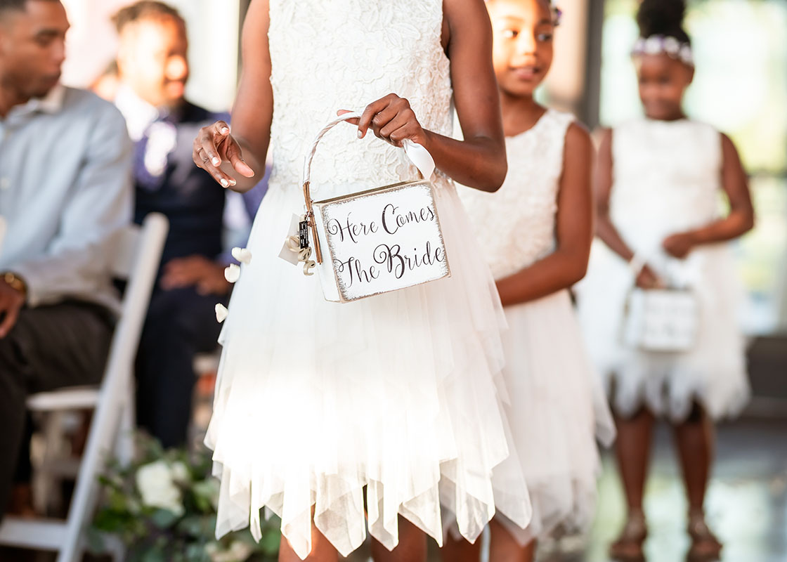 Kelly and Fred's Flower Girls