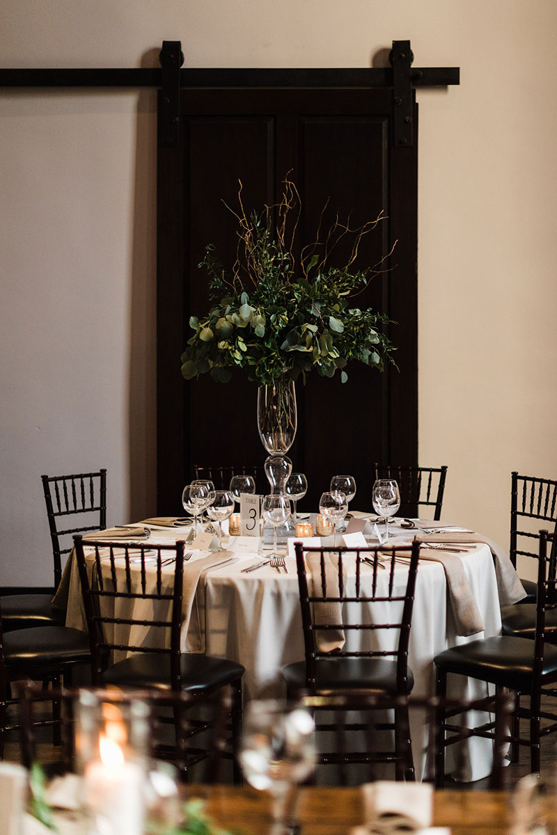 Elegant Rustic Wedding Table