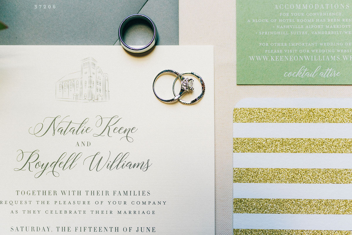 Natalie and Roydell's Wedding Invitation Suite