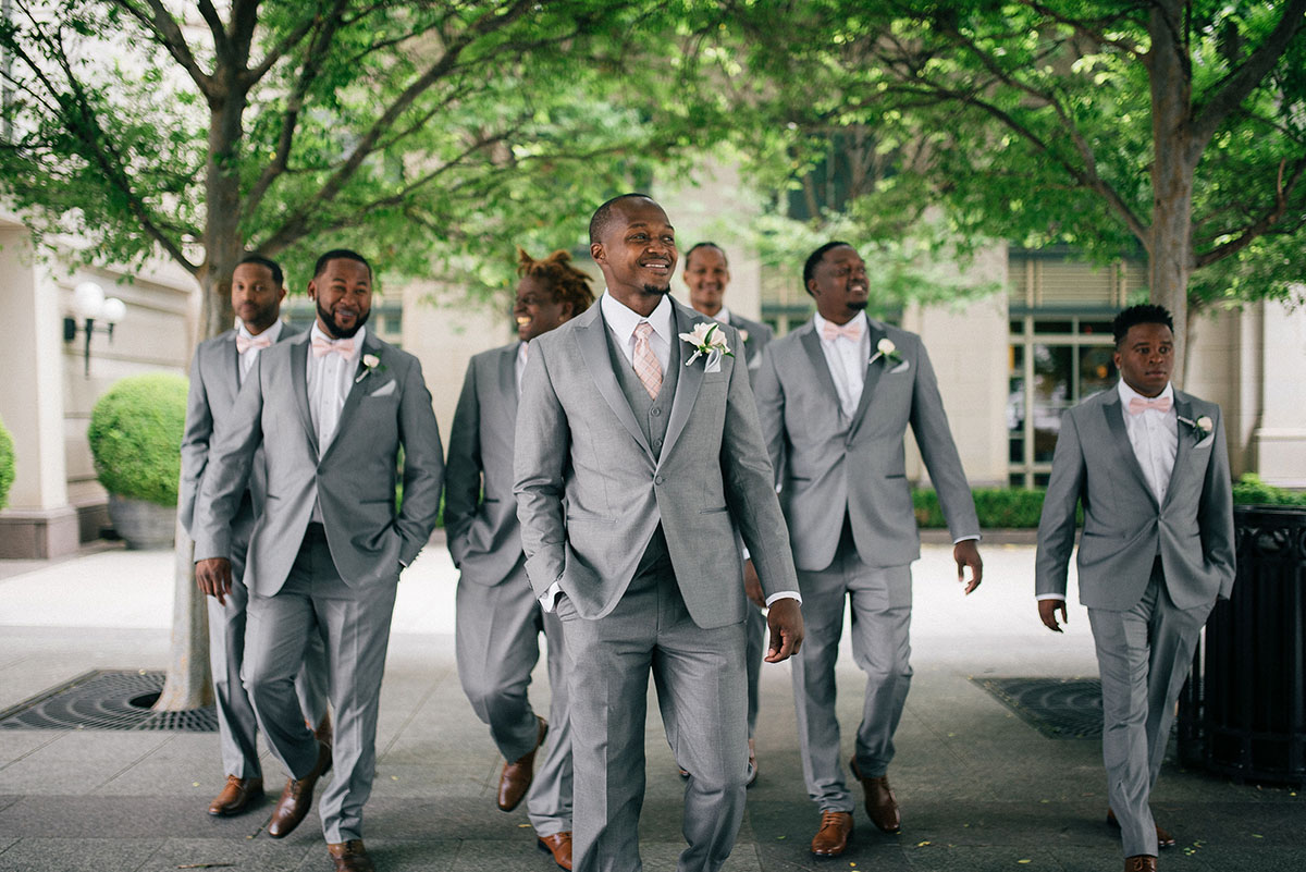 Roydell and His Groomsmen