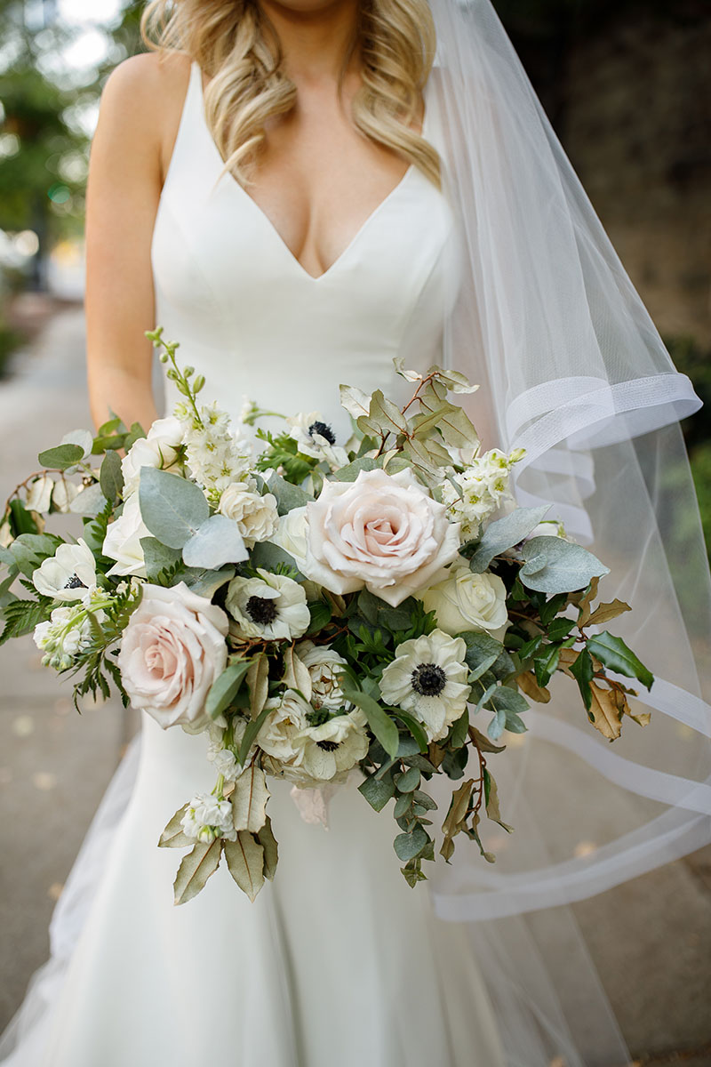 Sloane's Cool Organic Bridal Bouquet