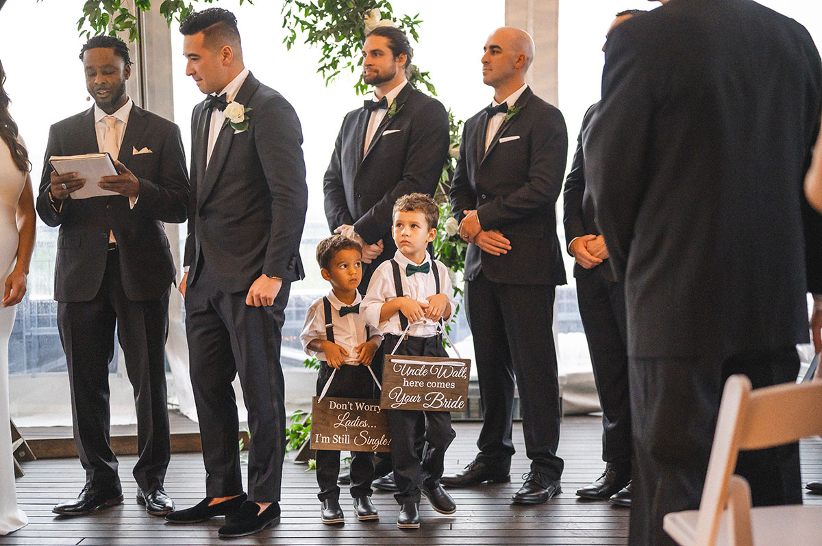 Tiffany and Walter's Ring Bearers