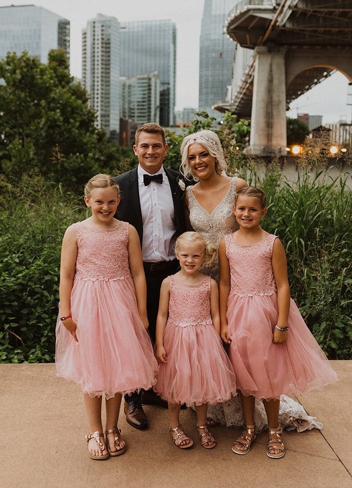 Whitney and Ryan's Flower Girls